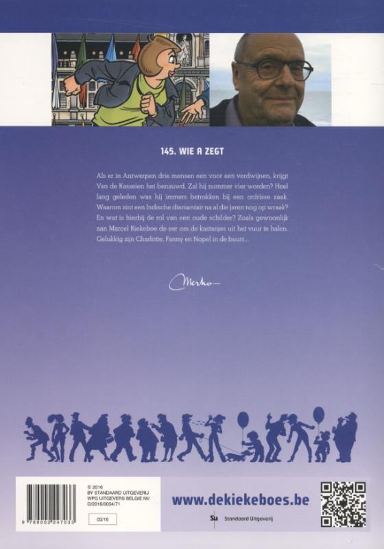 Achterkant van Wie A zegt