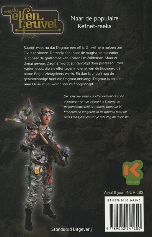 Achterkant van De elfenjager