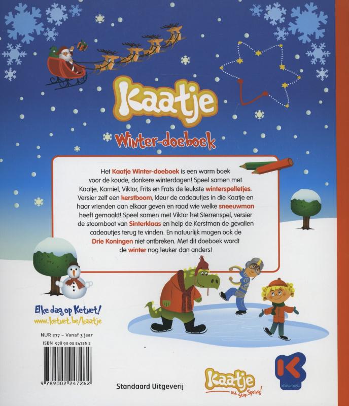 Achterkant van Winterdoeboek