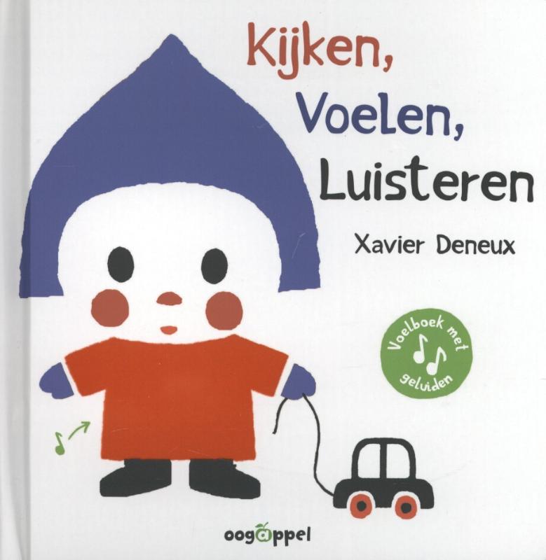 Achterkant van Kijken voelen luisteren