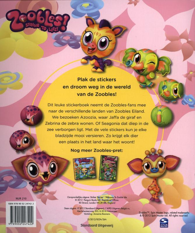 Achterkant van Stickeravontuur