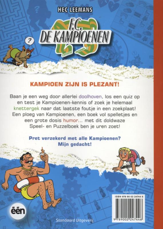 Achterkant van Speel- en puzzelboek