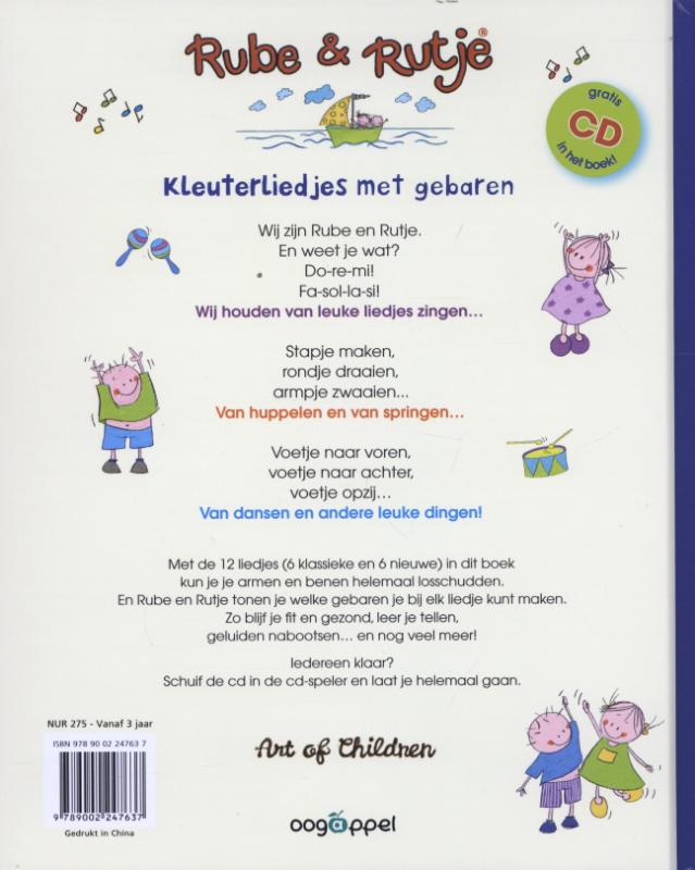 Achterkant van Rube & Rutje
