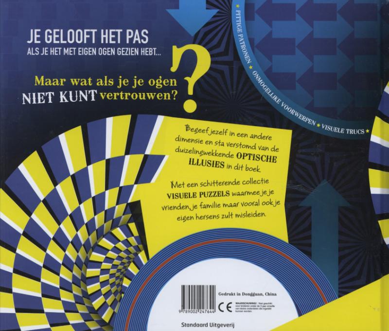 Achterkant van Knettergekke optische illusies