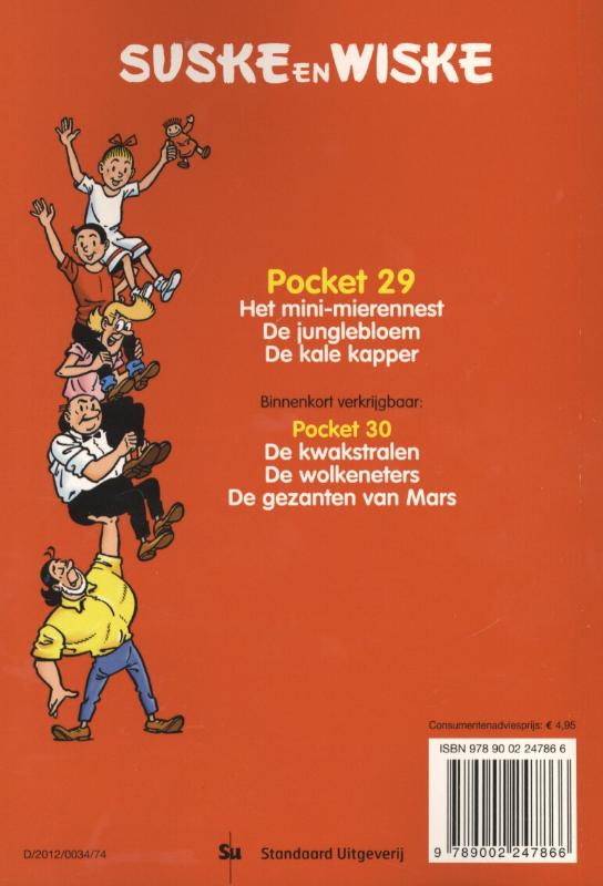 Achterkant van Het mini-mierennest