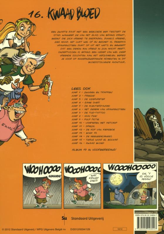 Achterkant van Kwaad bloed