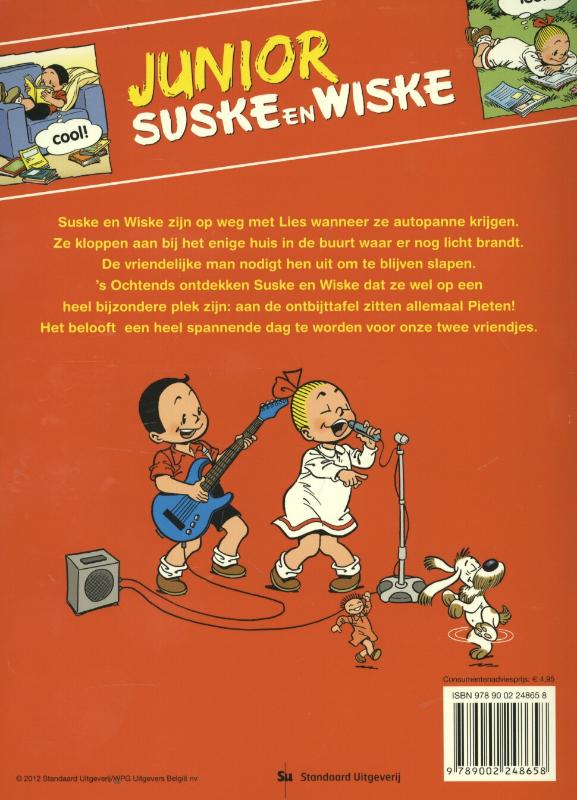 Achterkant van Het geheim van Sinterklaas
