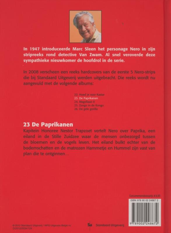 Achterkant van De Paprikanen