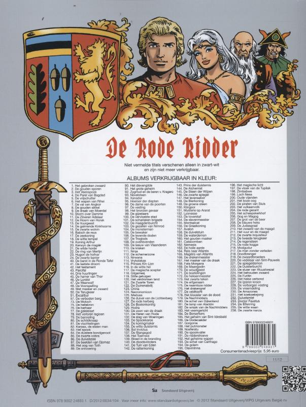Achterkant van De zwarte narcis