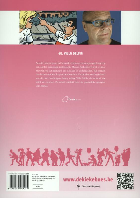 Achterkant van Villa Delfia