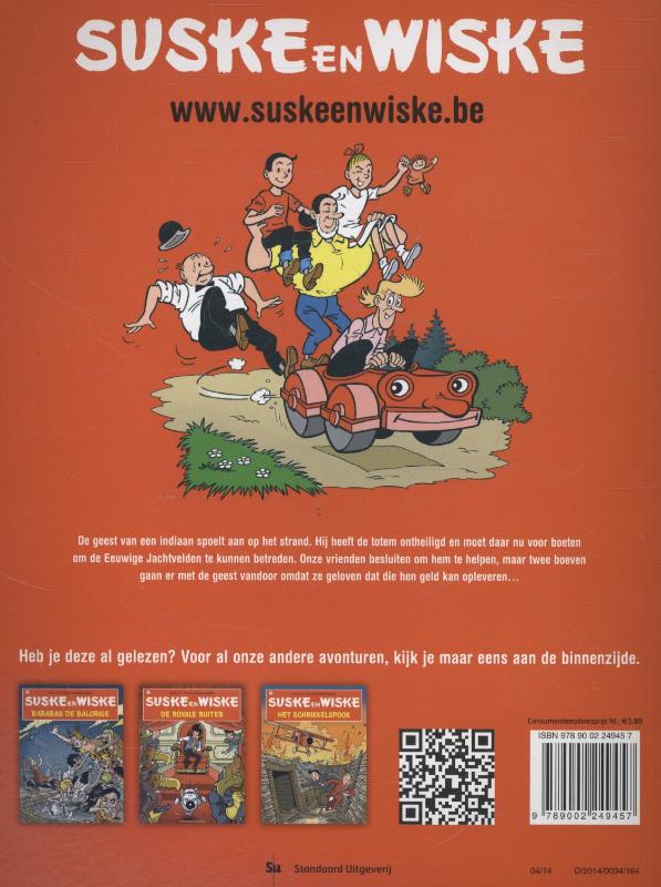 Achterkant van De natte navajo