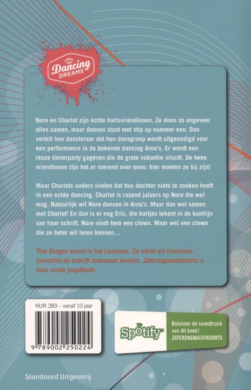 Achterkant van Dancing Dreams