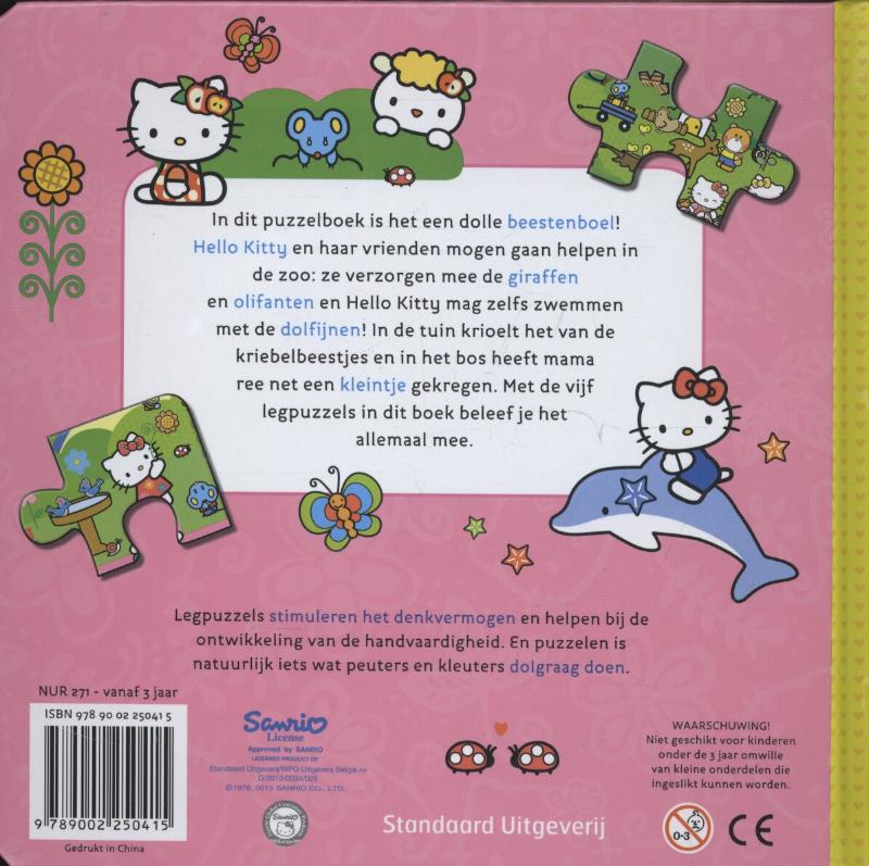 Achterkant van Dierenvriendjes