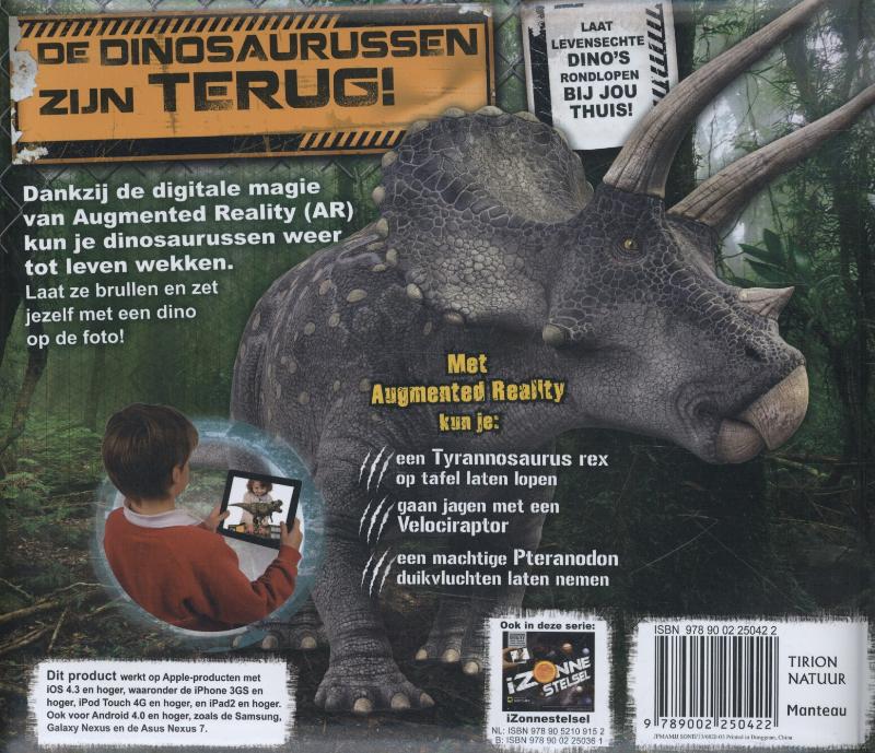 Achterkant van I-Dinosaurussen