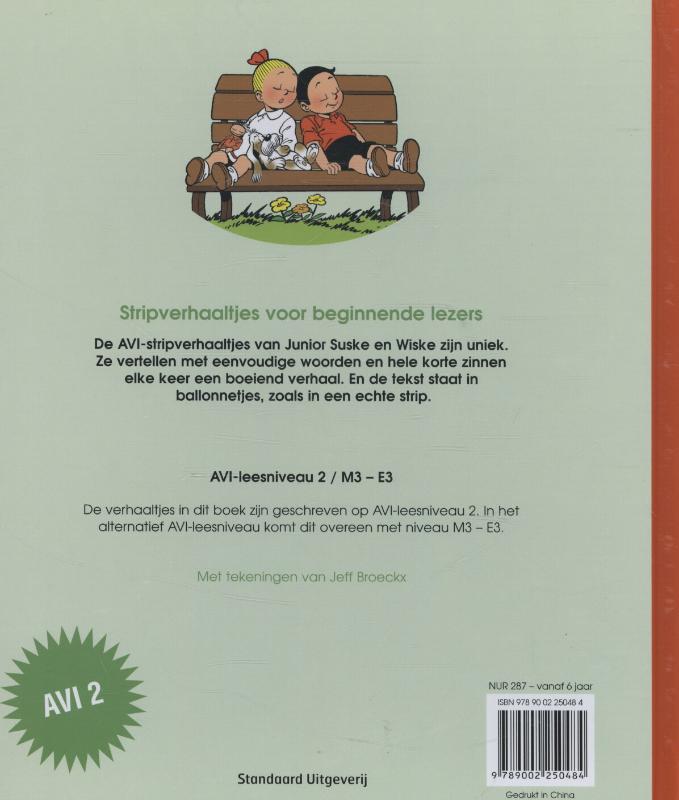Achterkant van AVI-leesniveau 2 / M3 - E3