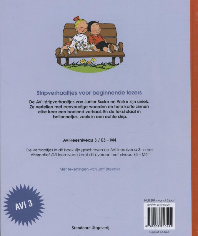 Achterkant van AVI-leesniveau 3/E3 - M4
