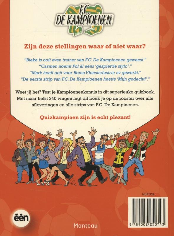 Achterkant van Waar of niet waar?