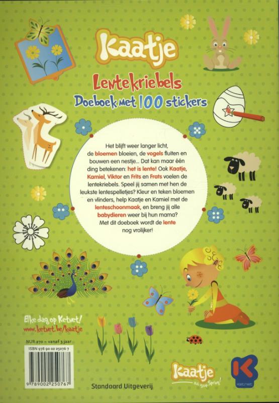 Achterkant van Lentekriebels
