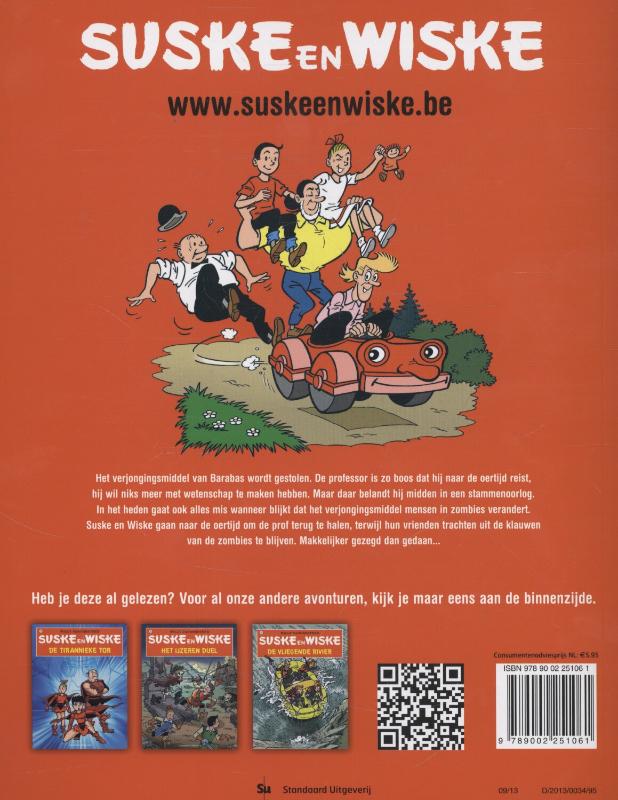 Achterkant van Barabas de balorige