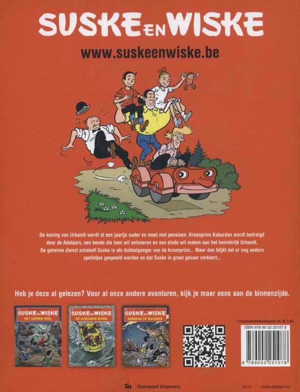 Achterkant van De royale ruiter