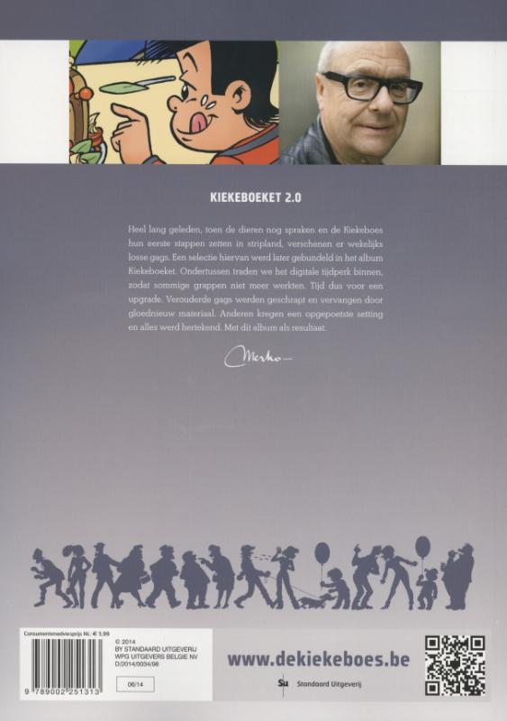 Achterkant van Kiekeboeket 2,0
