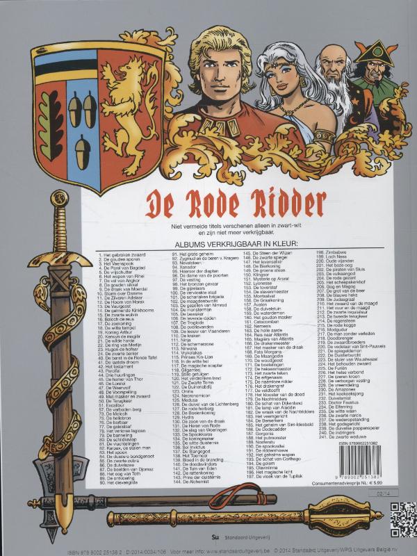 Achterkant van De zwarte weduwe