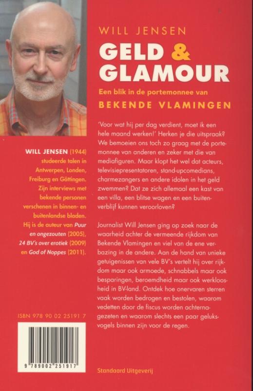 Achterkant van Geld & glamour