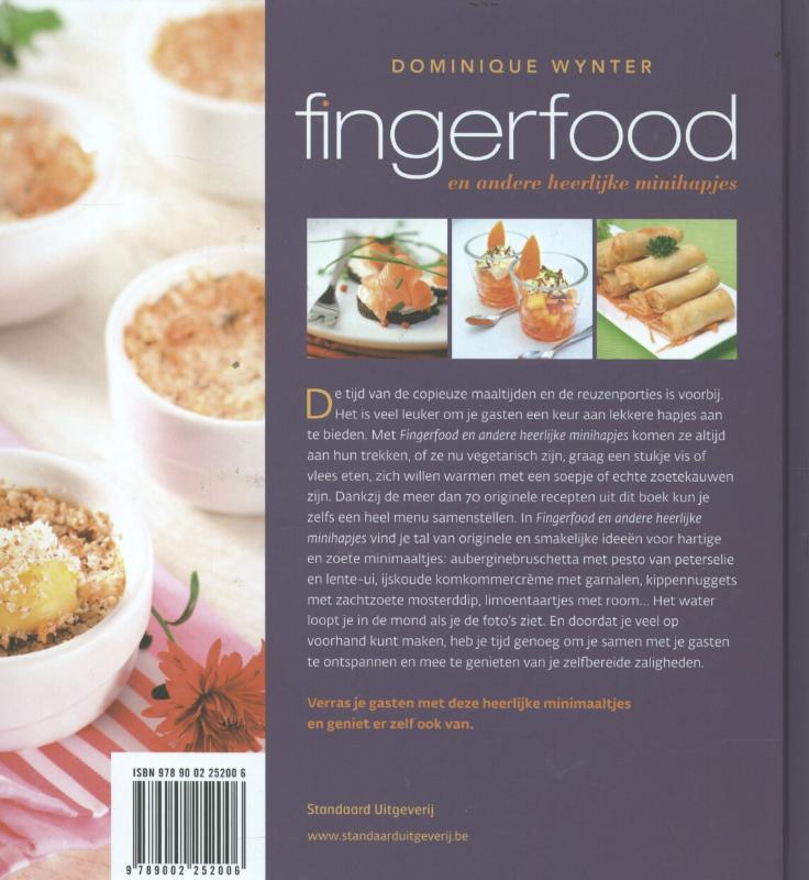 Achterkant van Fingerfood
