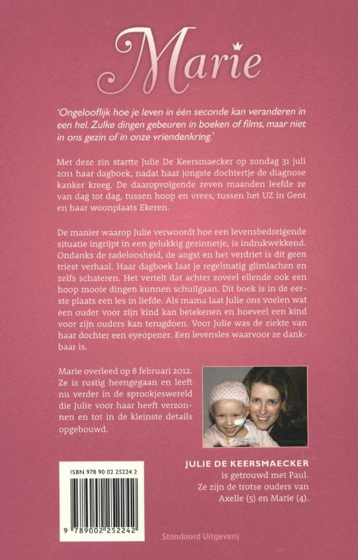 Achterkant van Marie