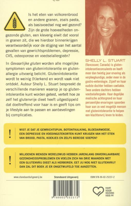 Achterkant van Gevaarlijke gluten
