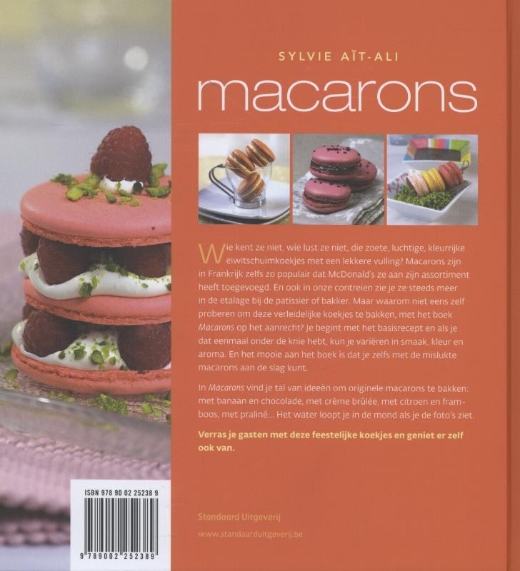 Achterkant van Macarons