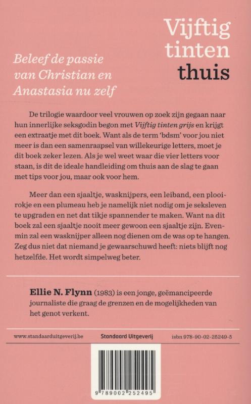 Achterkant van Vijftig tinten thuis