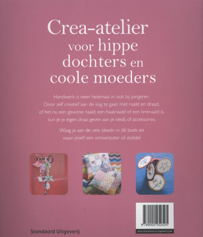 Achterkant van Crea-atelier voor hippe dochters en coole moeders