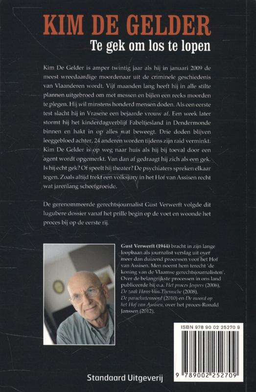 Achterkant van Kim de Gelder