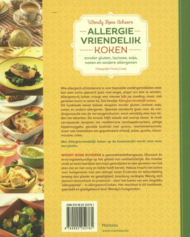 Achterkant van Allergievriendelijk koken