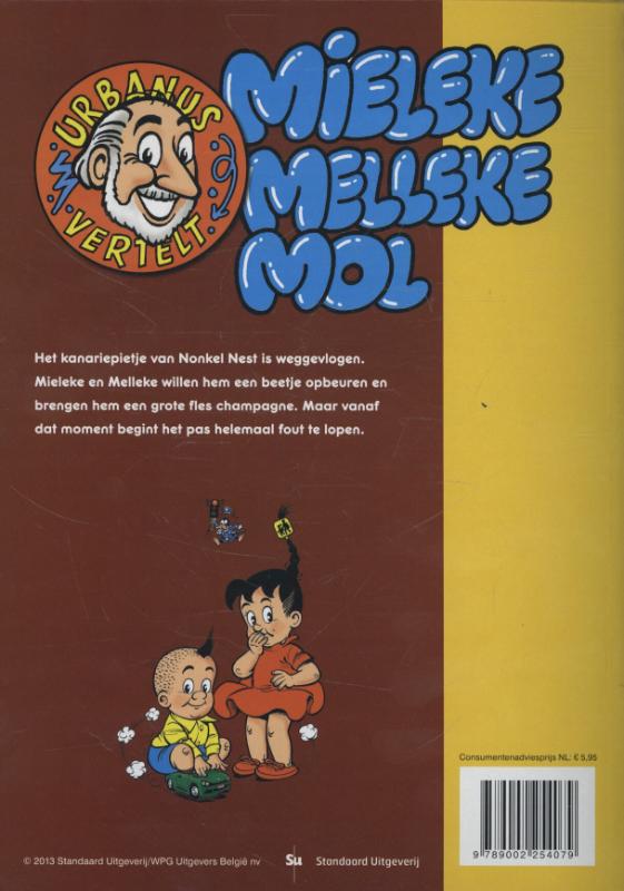 Achterkant van Mieleke Melleke Mol
