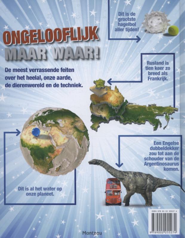 Achterkant van Ongelooflijk maar waar!