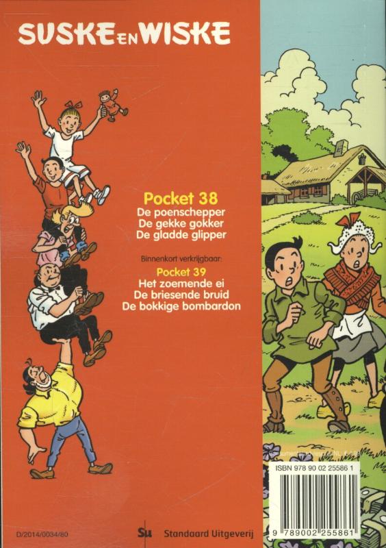Achterkant van De poenschepper
