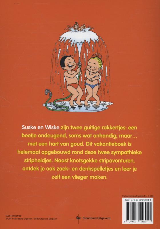 Achterkant van Vakantieboek