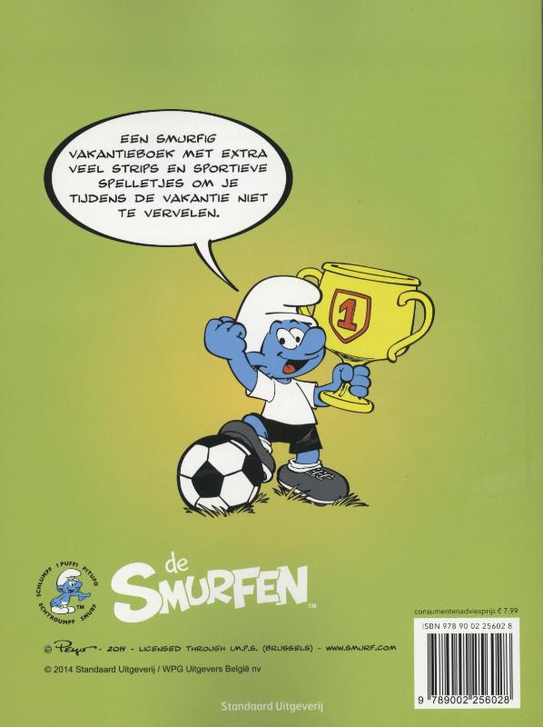 Achterkant van Vakantieboek