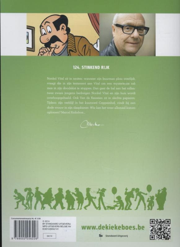 Achterkant van Stinkend rijk