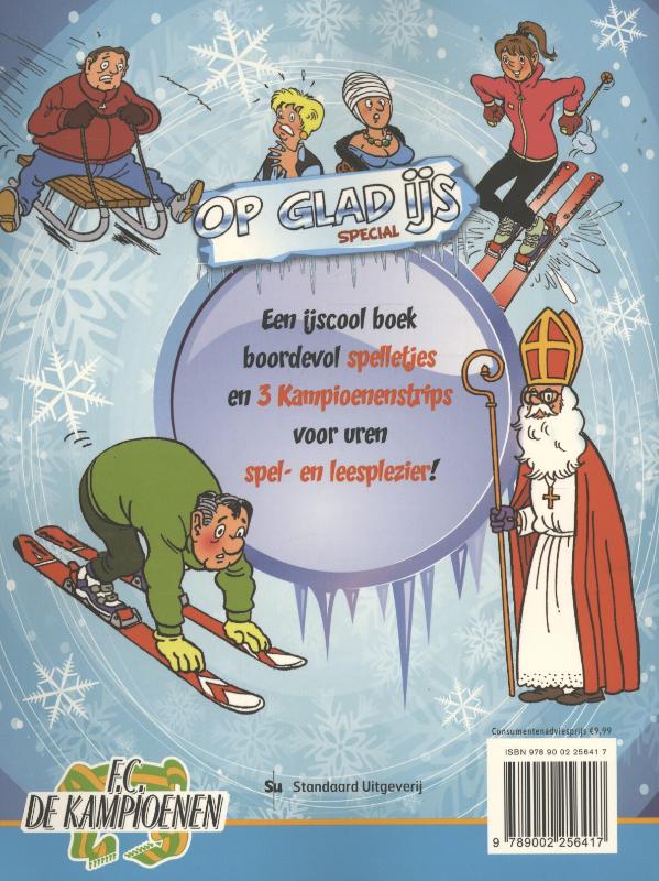 Achterkant van De ontsnapping van sinterklaas