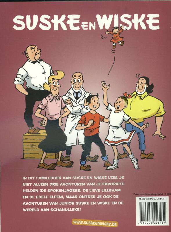 Achterkant van De spokenjagers