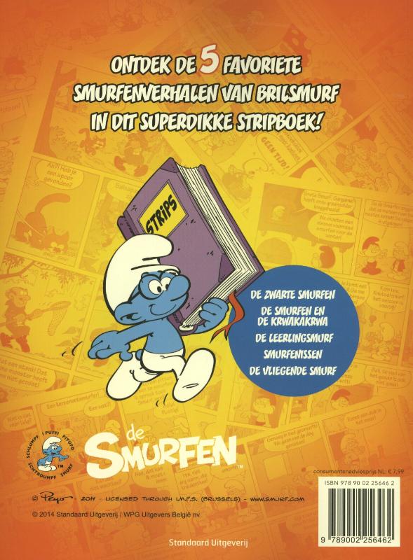 Achterkant van De smurfen