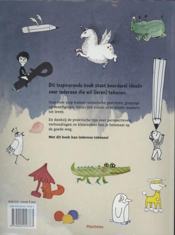 Achterkant van Tekenschool