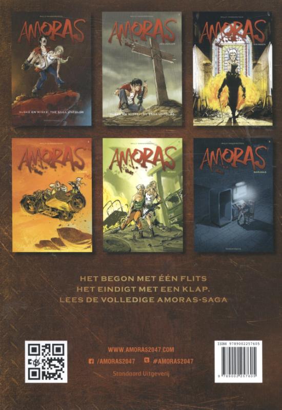 Achterkant van De complete saga