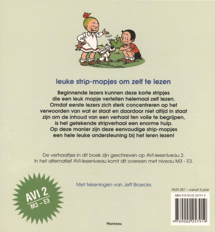 Achterkant van AVI-leesniveau 2 / M3-E3