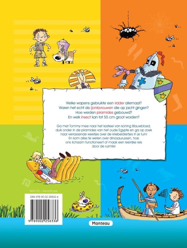 Achterkant van Het leuke weetjes stripboek