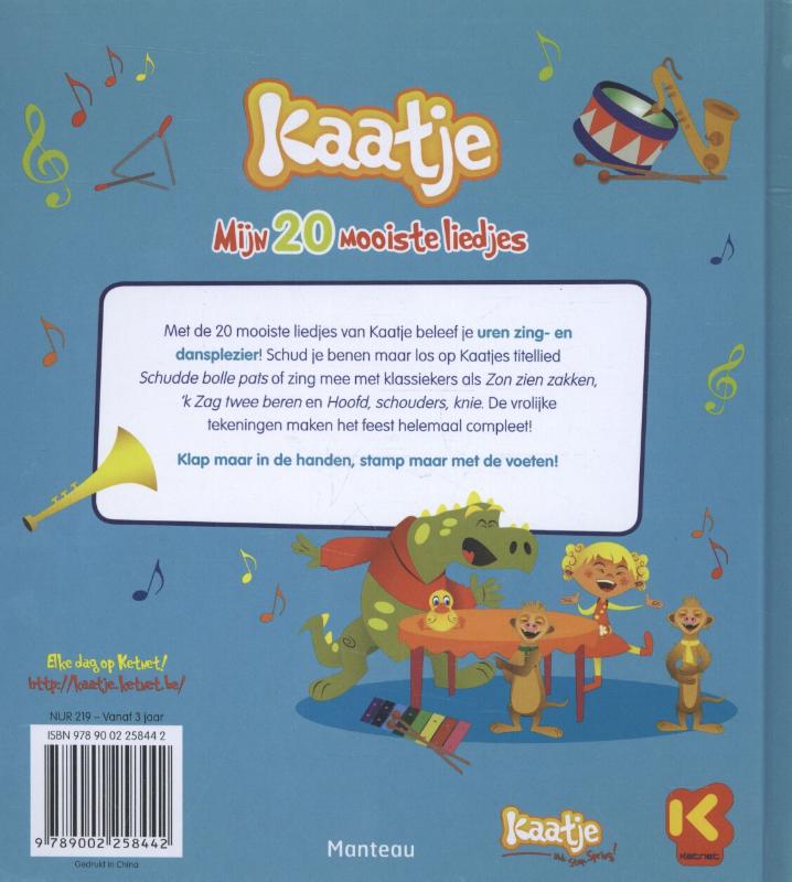 Achterkant van Mijn 20 mooiste liedjes