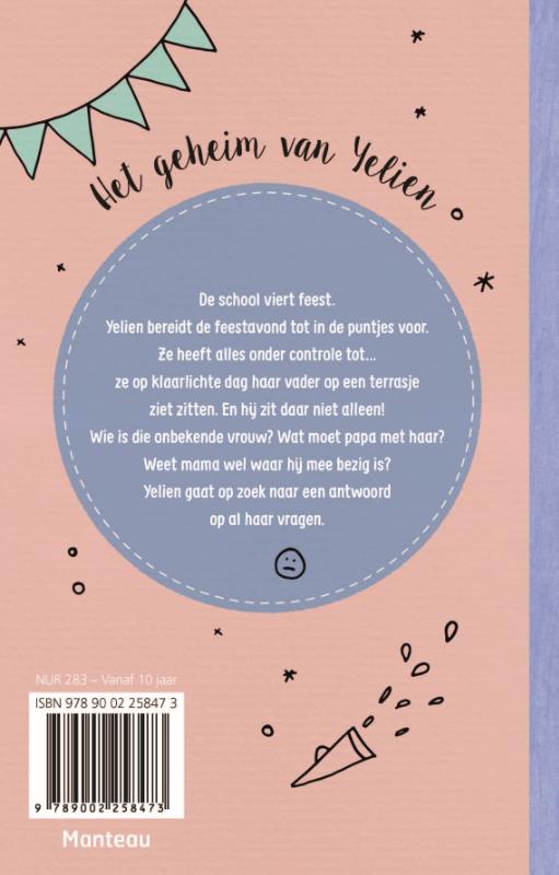 Achterkant van Het geheim van Yelien